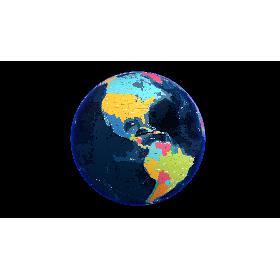 Earth Globe 3D model